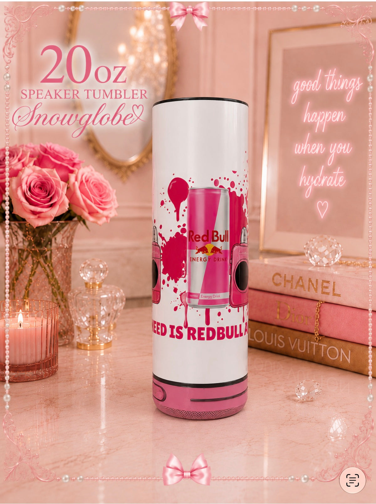 Speaker tumbler