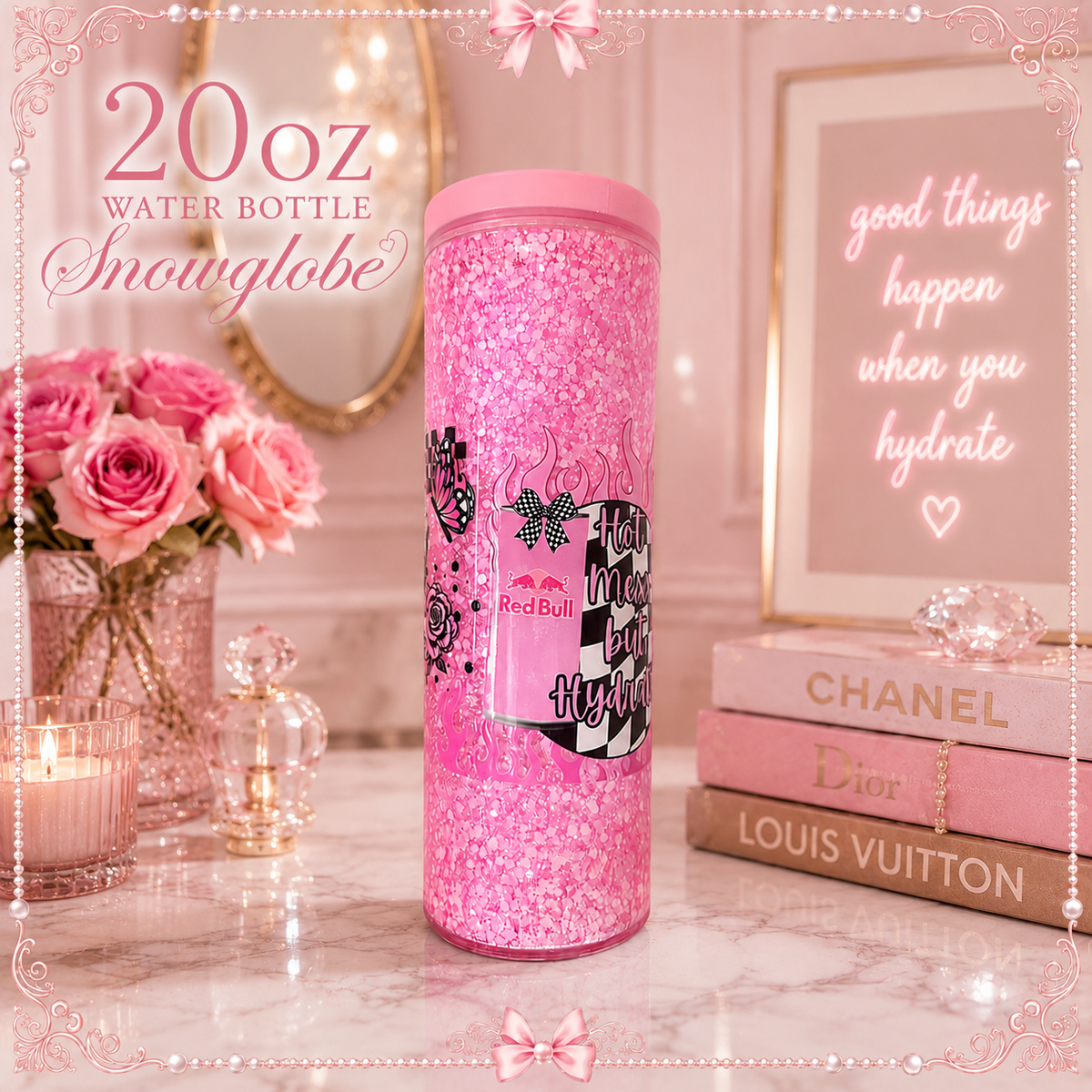 20oz tall water bottle