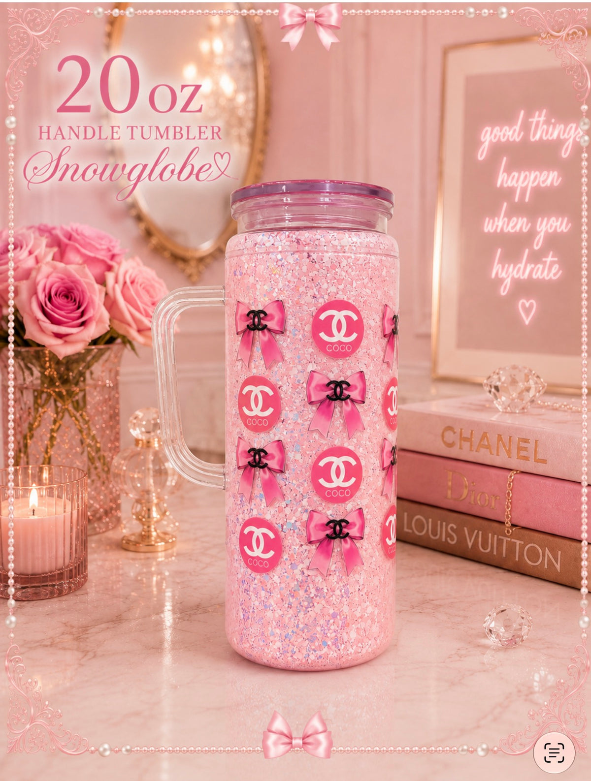 20oz handle tumbler
