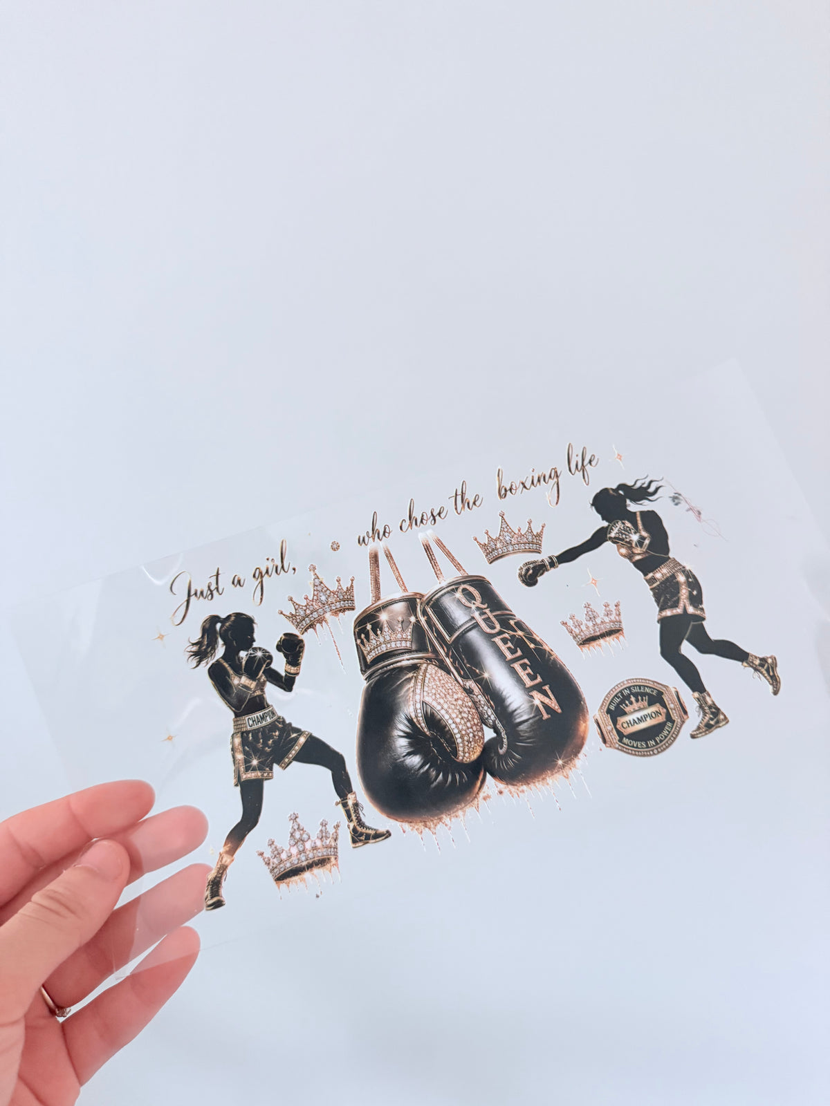 Boxing girl