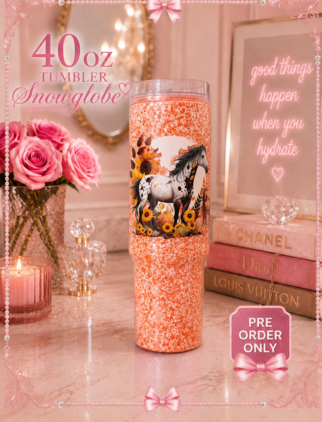 40oz tumbler (Pre order only)